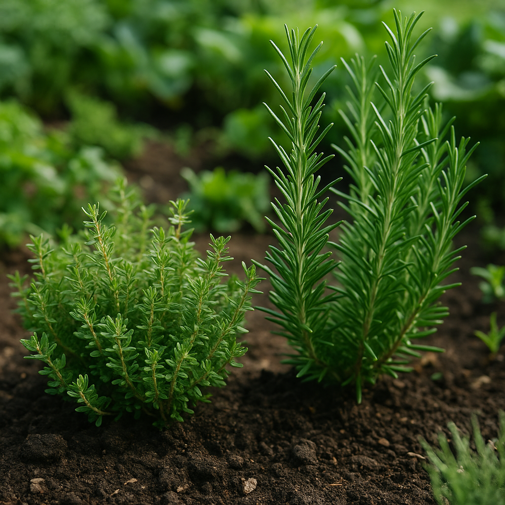 Thym et romarin